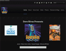 Tablet Screenshot of daveyboyproductions.com